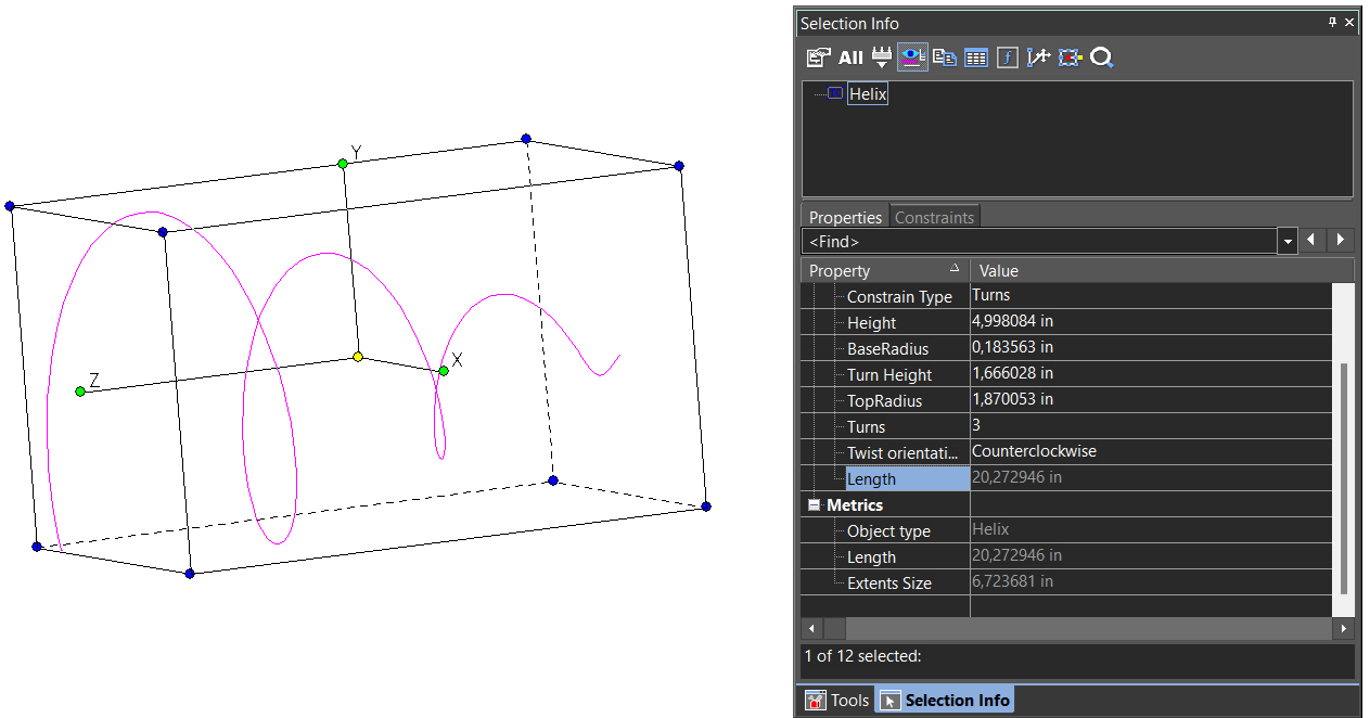 Helix, Curve from Law, Spline, Bezier: Length Property