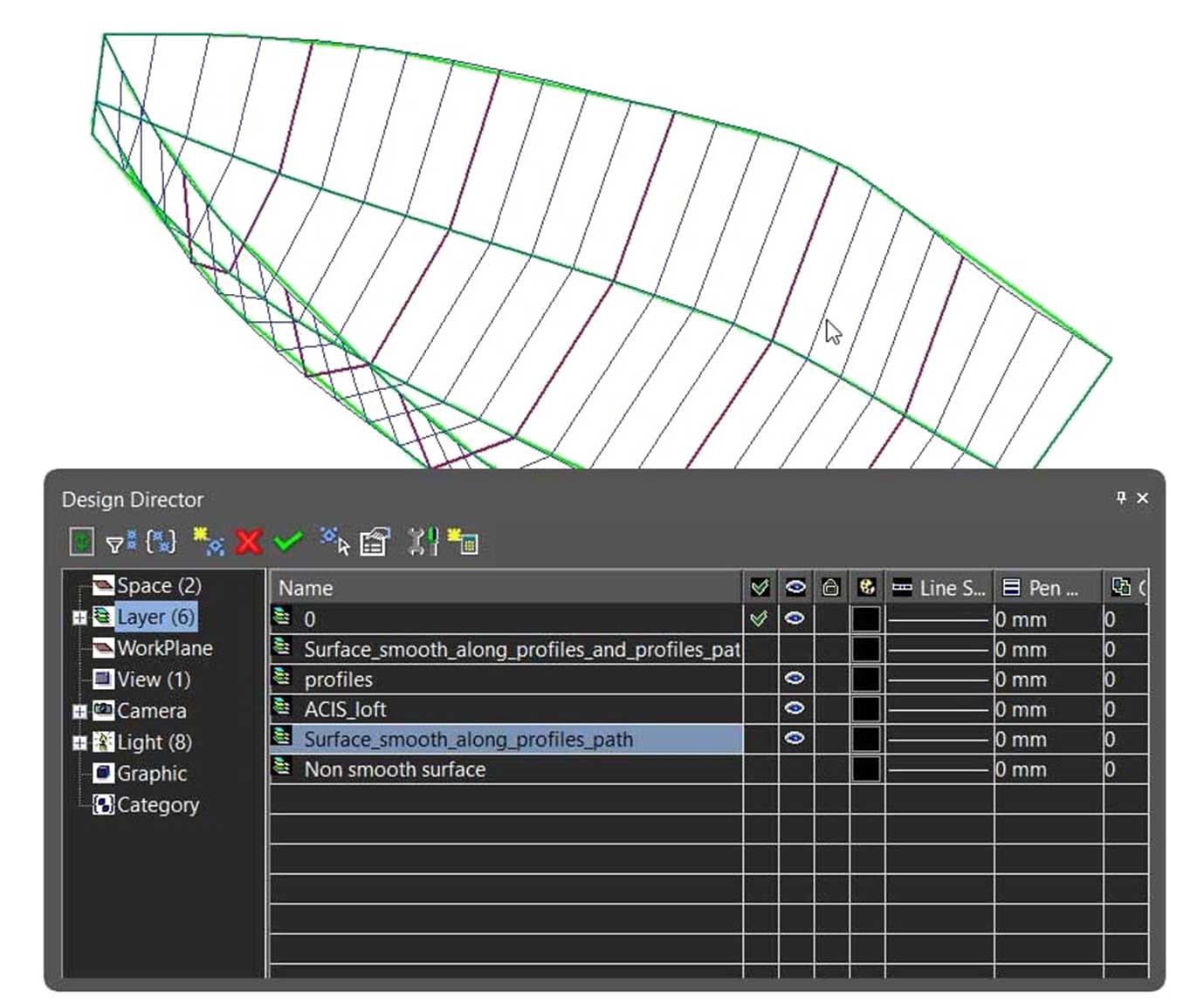 Surface by Polylines
